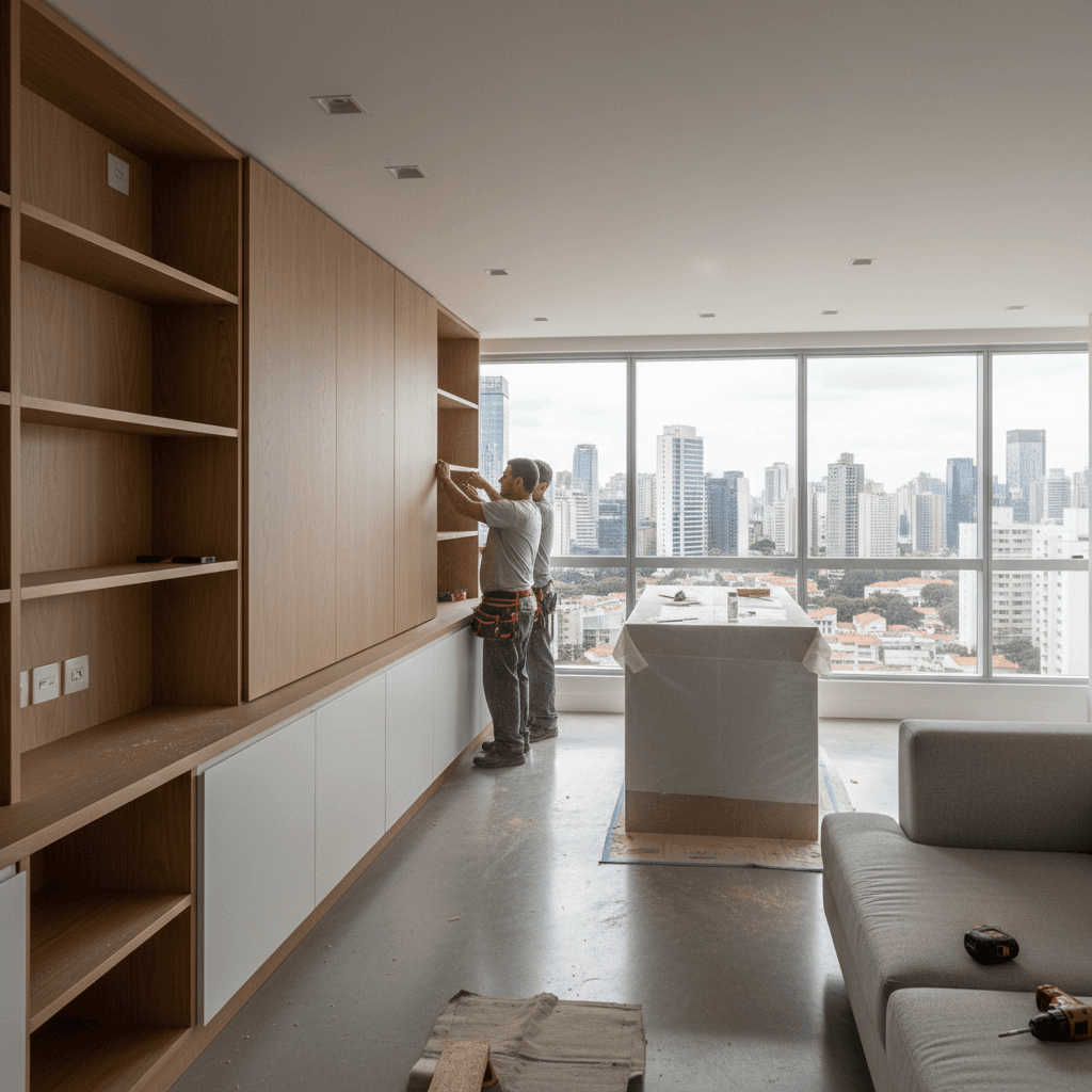 Móveis sob medida em SP: como fugir dos prazos furados.