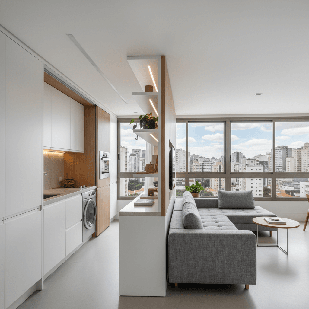 Móveis planejados para apartamento: como aproveitar cada centímetro.